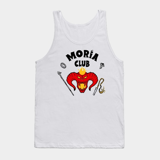 MORIA CLUB Tank Top by blairjcampbell